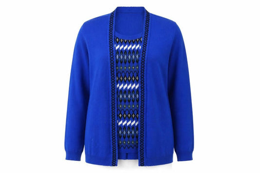 Womens UK Size XL Envy Blue Pullover Jumper