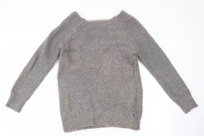 Womens UK Size 6 Select Brown Pullover Jumper