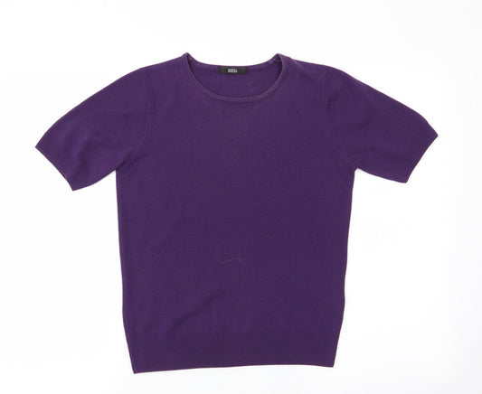 Womens UK Size 8 Marks and Spencer Purple Pullover Jumper