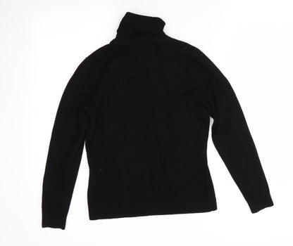 Womens UK Size  Preworn Black Pullover Jumper