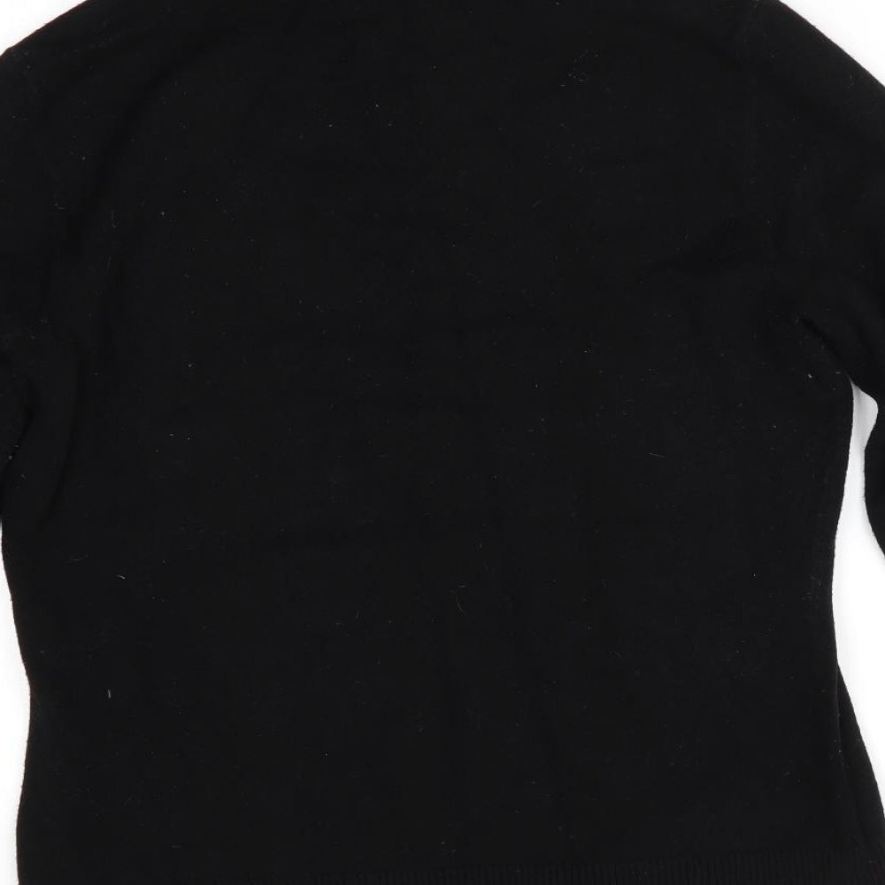 Womens UK Size  Preworn Black Pullover Jumper