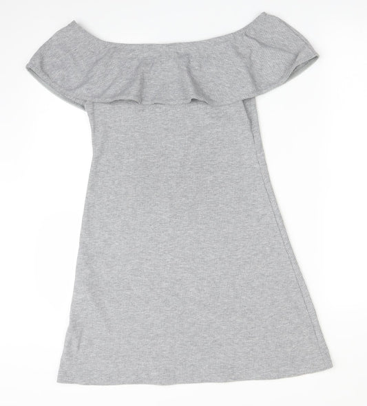 New Look Womens Grey   A-Line  Size 10