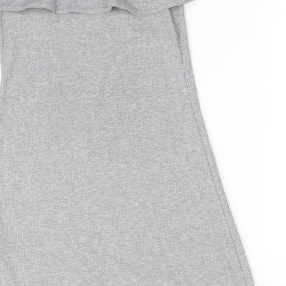 New Look Womens Grey   A-Line  Size 10