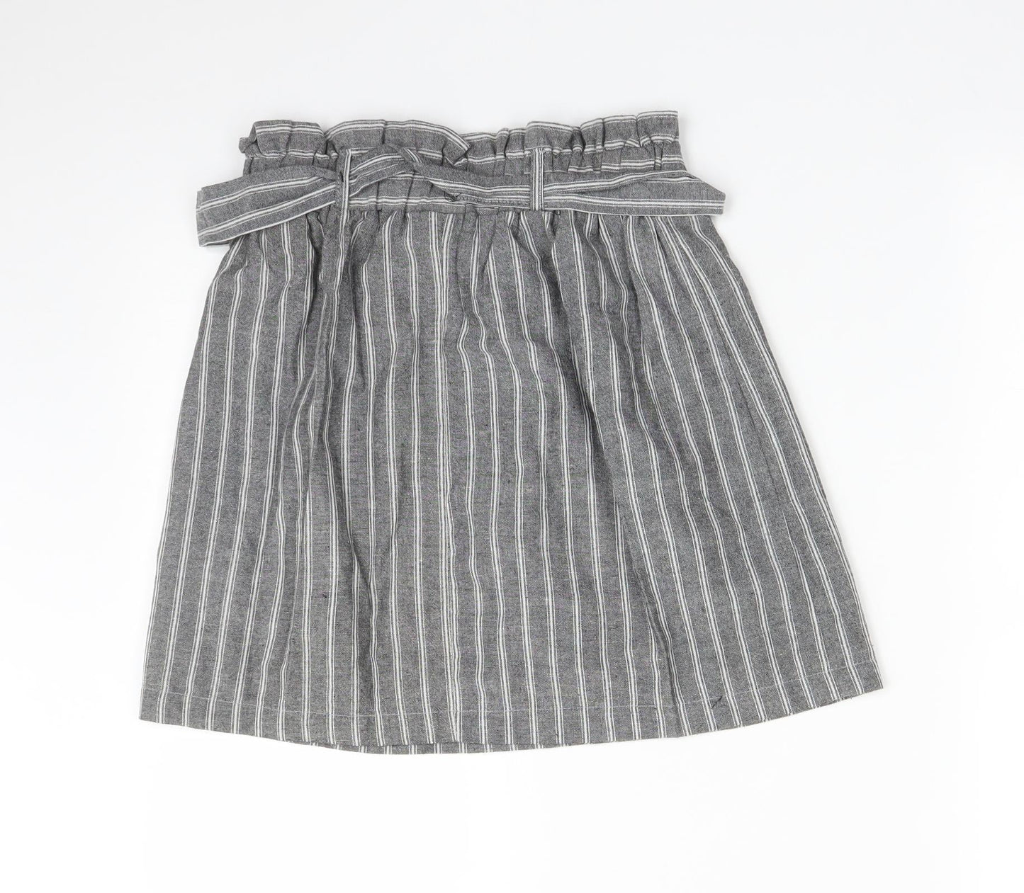 Primark Womens Multicoloured Striped  A-Line Skirt Size 10