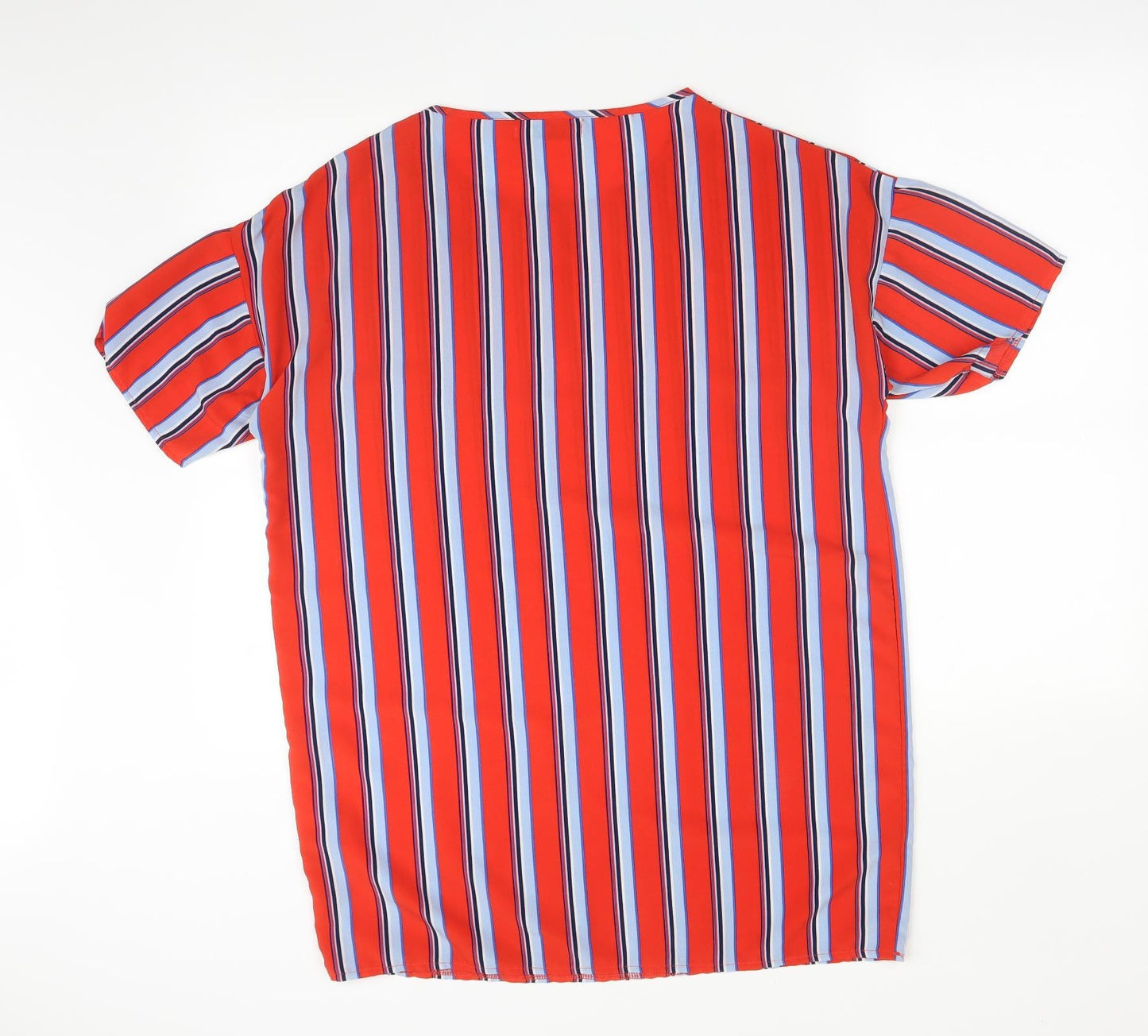 Womens UK Size 10 DIFFUSE Multicoloured Basic T-Shirt