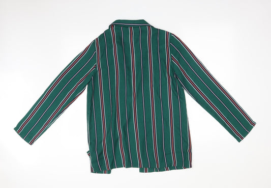 FOREVER 21 Womens Multicoloured Striped  Jacket Blazer Size M