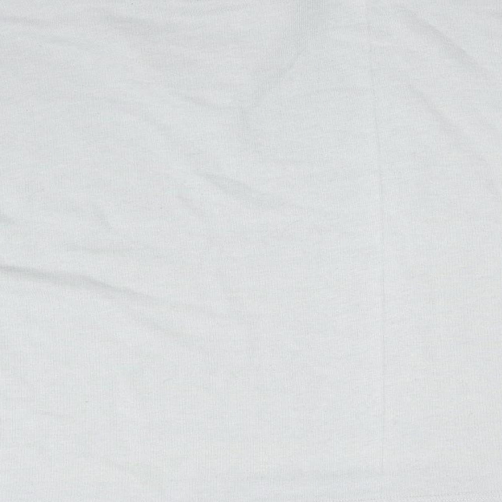 Boohoo Womens Grey   Pullover Sweatshirt Size L