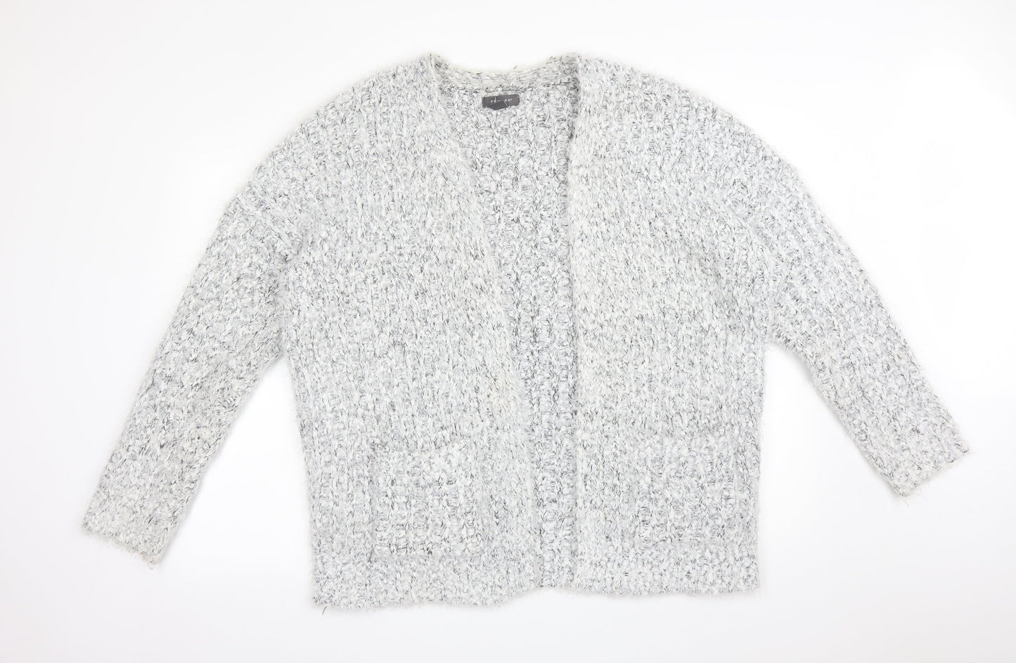 Primark Womens Grey   Cardigan Jumper Size L
