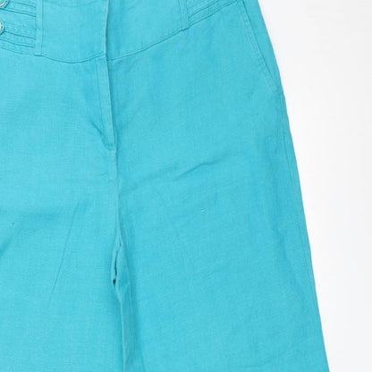 Per Una Womens Blue   Trousers  Size 14 L27 in