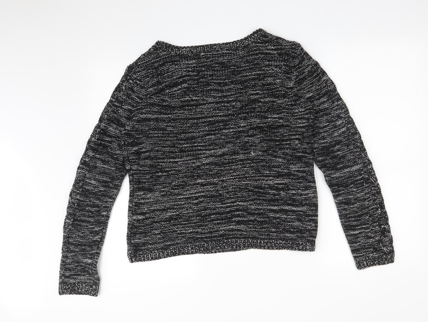 Womens UK Size S H&M Black Pullover Jumper