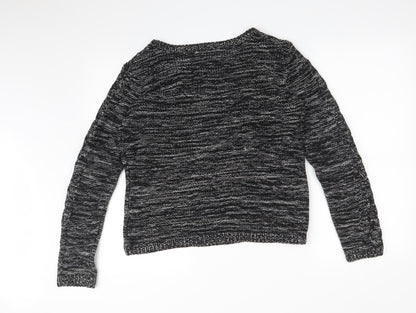 Womens UK Size S H&M Black Pullover Jumper