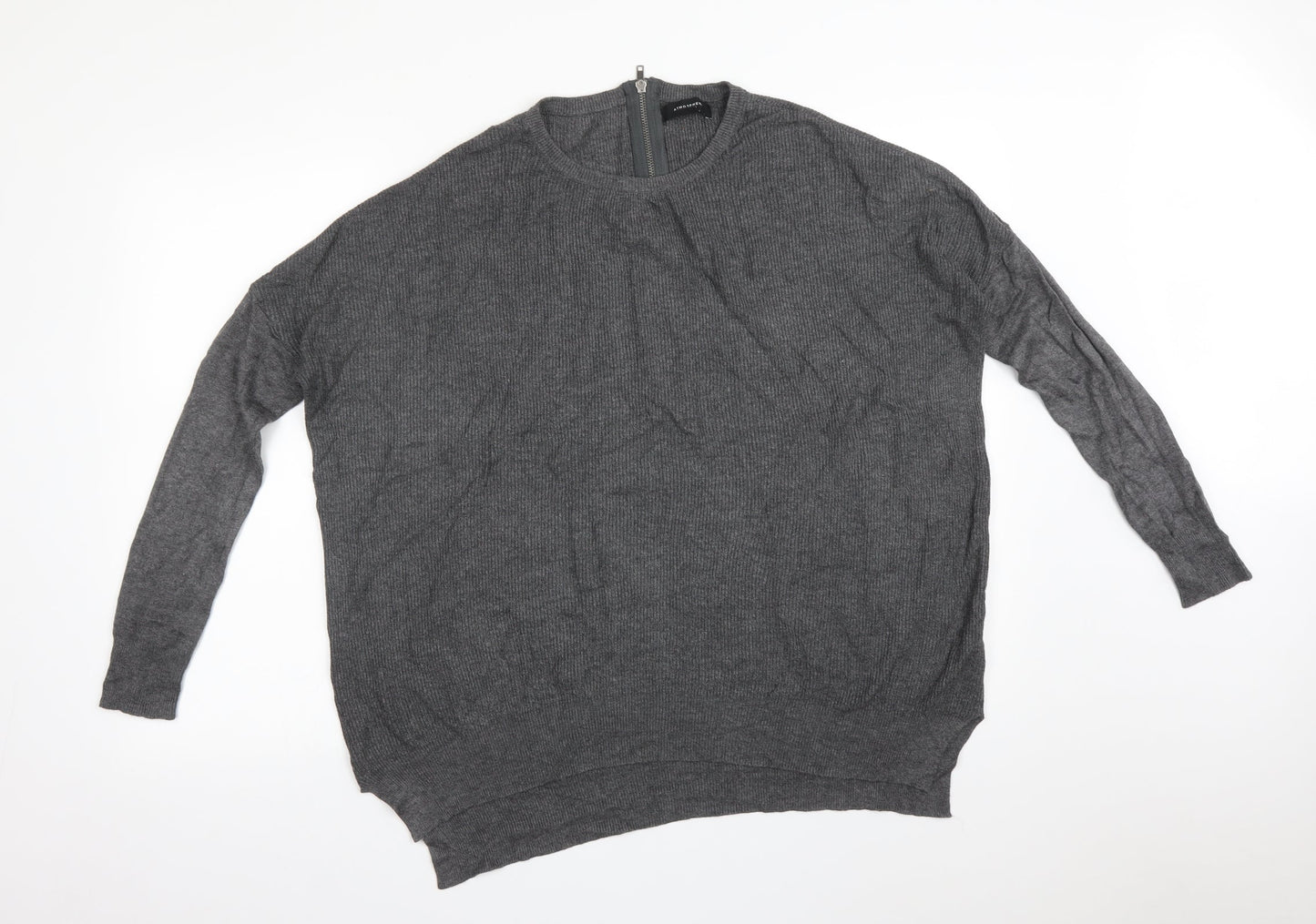 Primark Womens Grey   Basic T-Shirt Size M