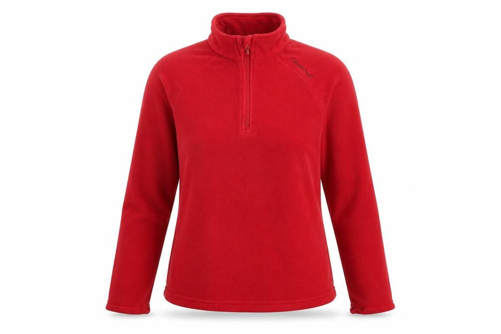 Womens UK Size S DECATHLON Red Pullover Jumper