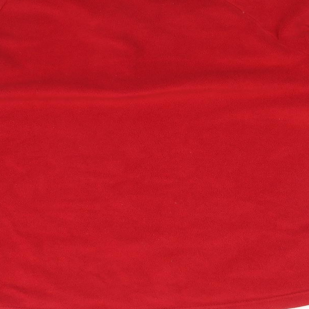 Womens UK Size S DECATHLON Red Pullover Jumper
