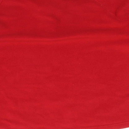 Womens UK Size S DECATHLON Red Pullover Jumper