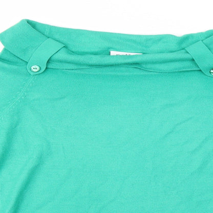 BHS Womens Green   Pullover Jumper Size 14