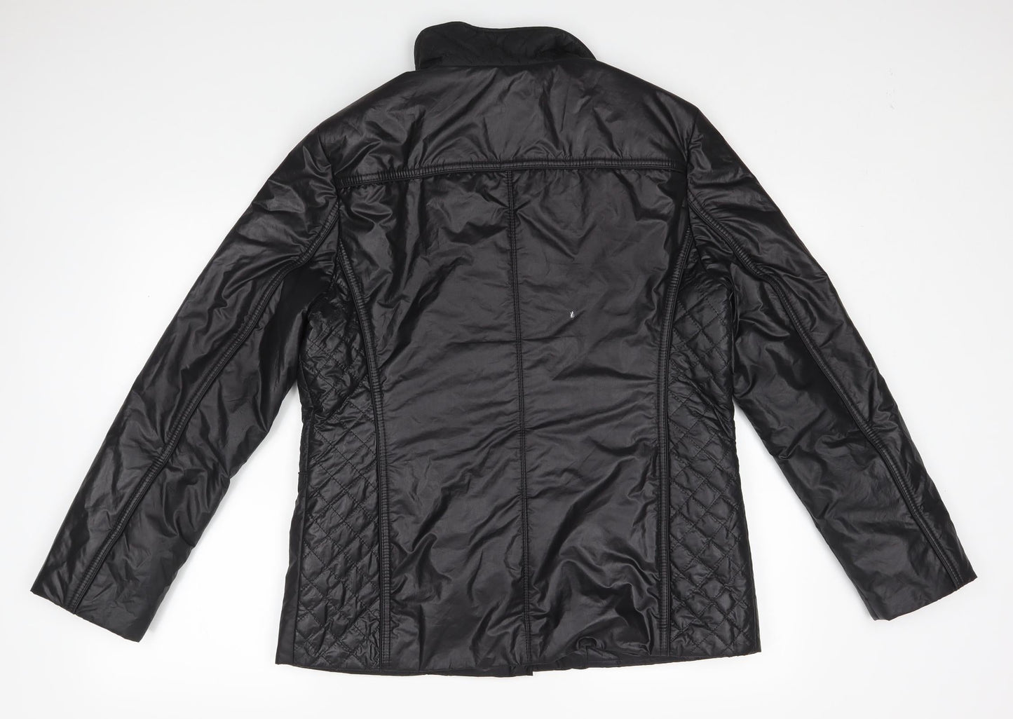 Gerry Weber Womens Black   Overcoat Coat Size 12