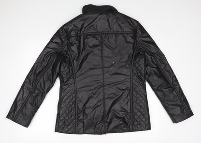 Gerry Weber Womens Black   Overcoat Coat Size 12