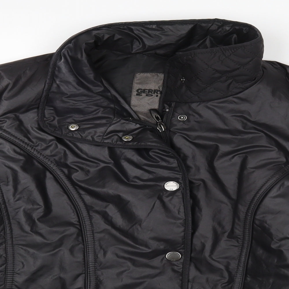 Gerry Weber Womens Black   Overcoat Coat Size 12