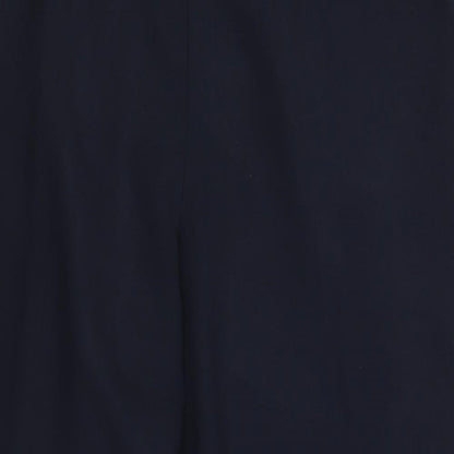 Womens UK Size 18 BHS Regular Fit Dress Pants Blue Trousers