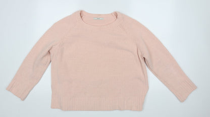 George Womens Pink   Pullover Jumper Size L