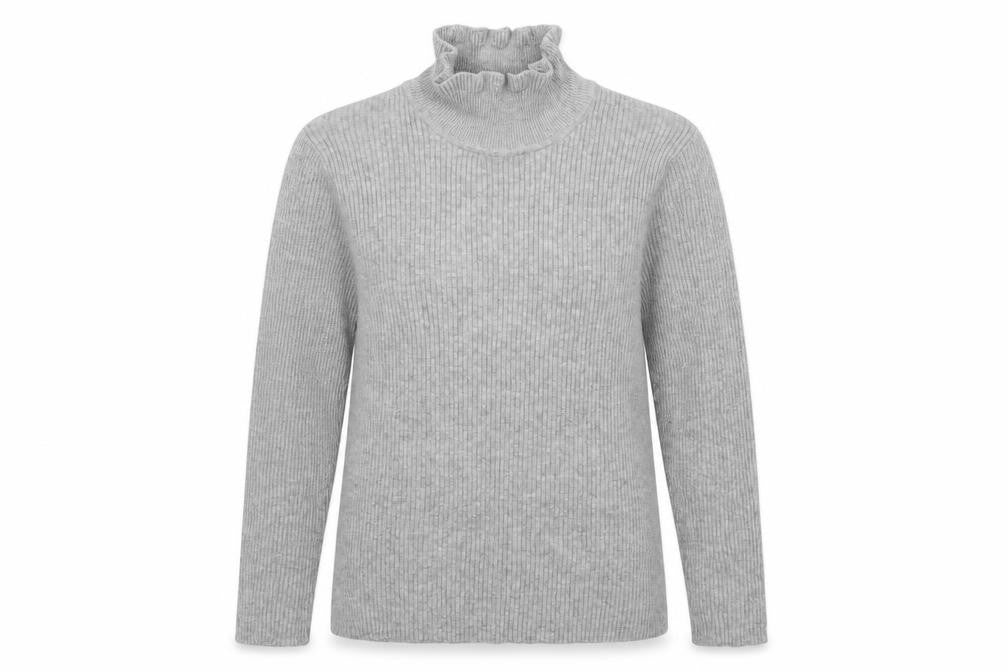 Womens UK Size 12 New Look Grey Pullover Jumper