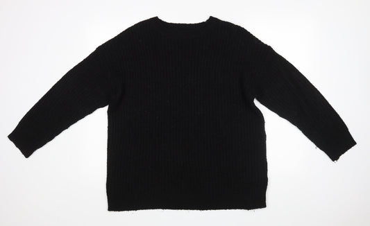 New Look Womens Black   Pullover Jumper Size M