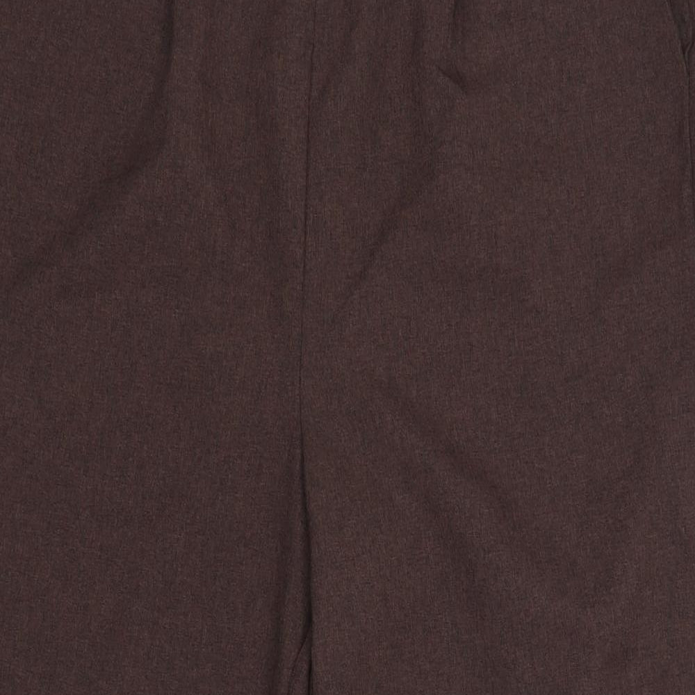 BM Womens Brown   Dress Pants Trousers Size 16 L26 in
