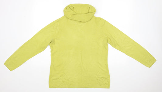 Womens UK Size 12 Bonmarché Green Pullover Jumper