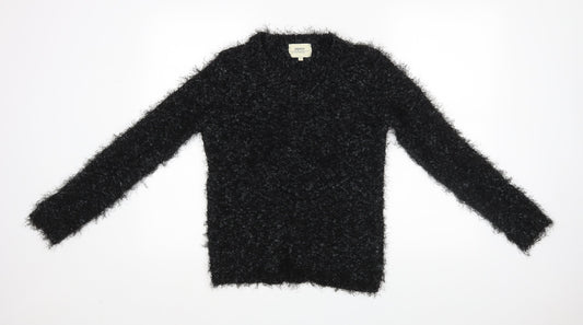 Womens UK Size S Matalan Black Pullover Jumper