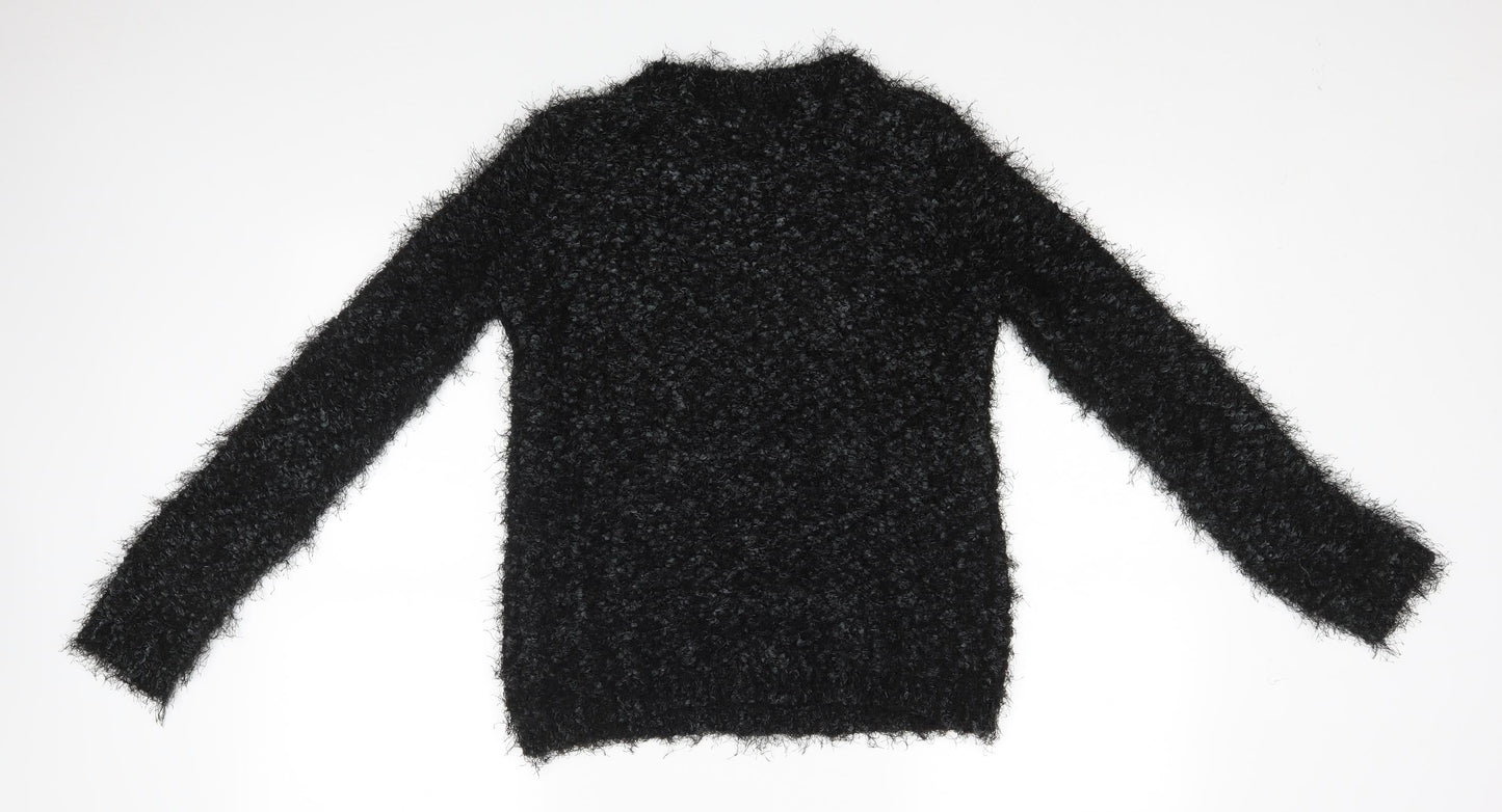 Womens UK Size S Matalan Black Pullover Jumper