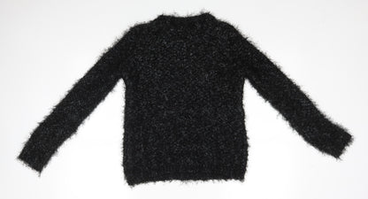 Womens UK Size S Matalan Black Pullover Jumper