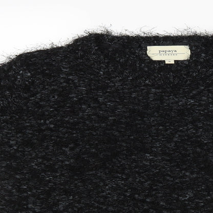 Womens UK Size S Matalan Black Pullover Jumper