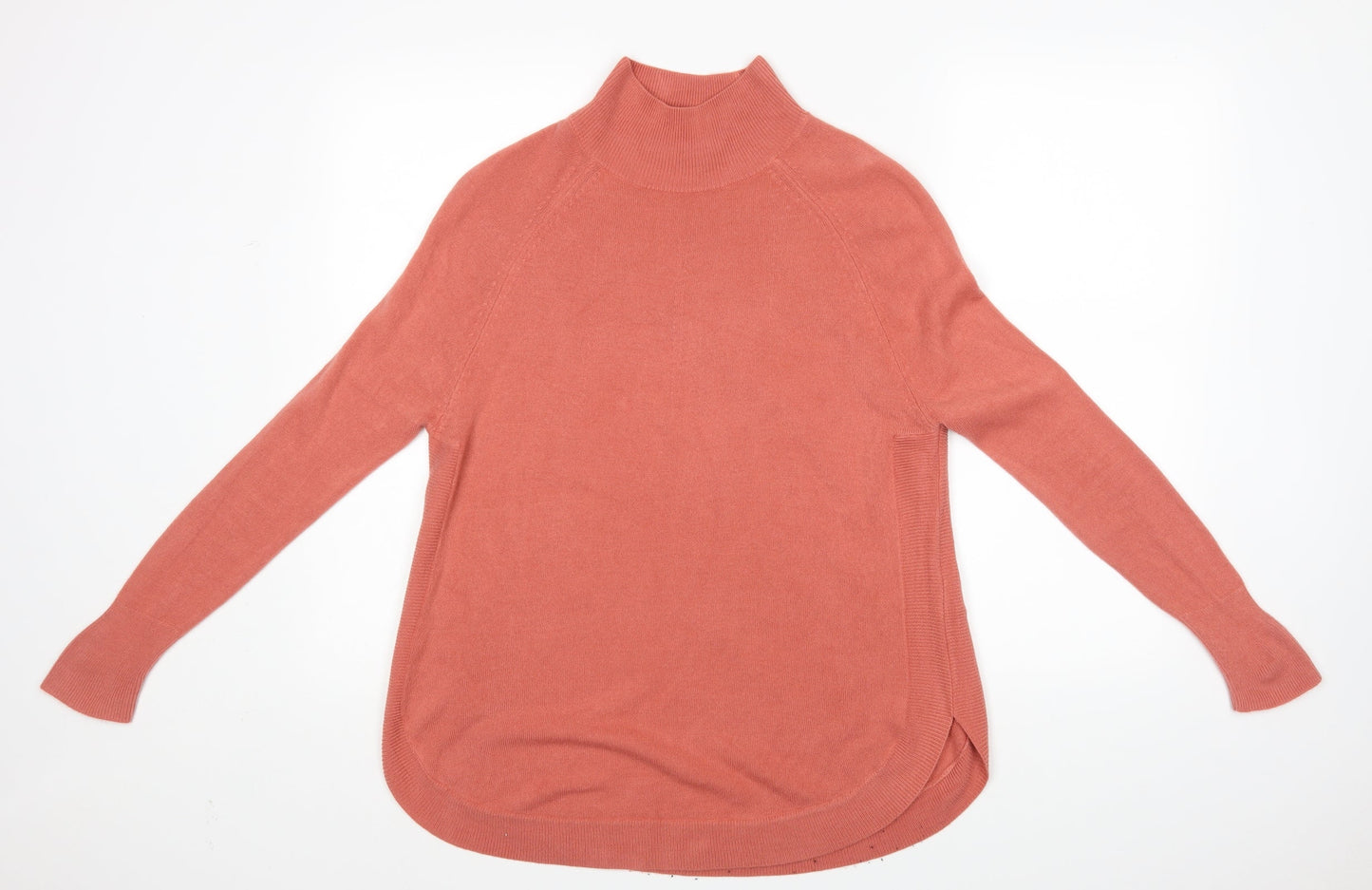 Womens UK Size S M&S Pink Pullover Jumper