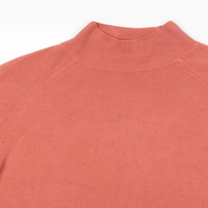 Womens UK Size S M&S Pink Pullover Jumper