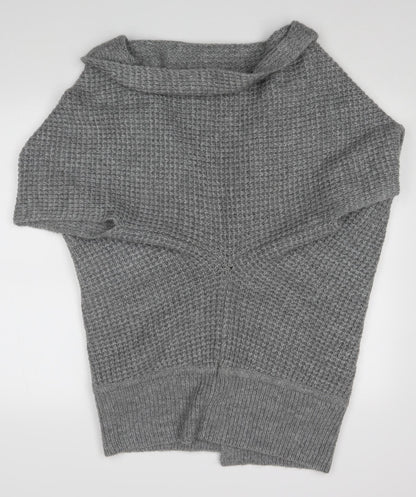 Womens UK Size 16 Matalan Grey Cardigan Jumper