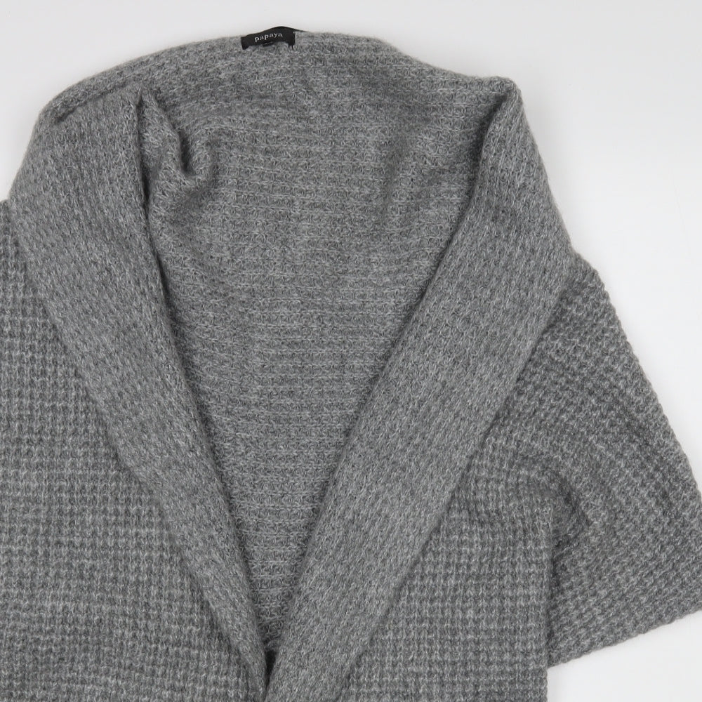 Womens UK Size 16 Matalan Grey Cardigan Jumper