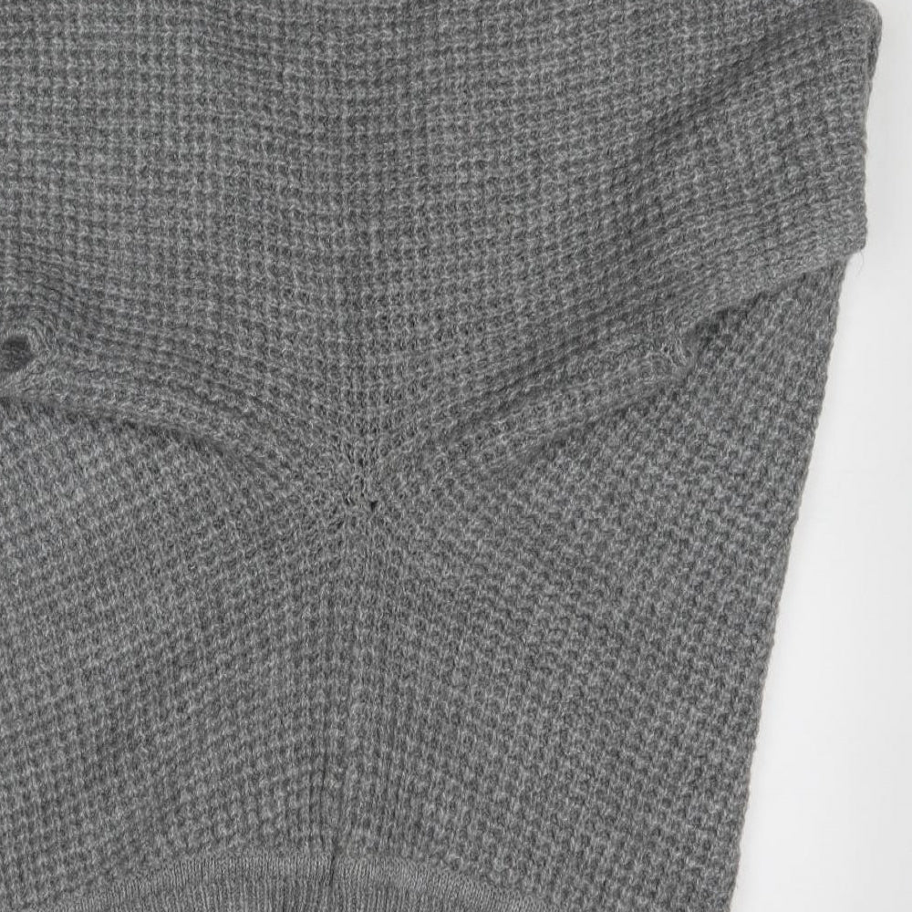 Womens UK Size 16 Matalan Grey Cardigan Jumper
