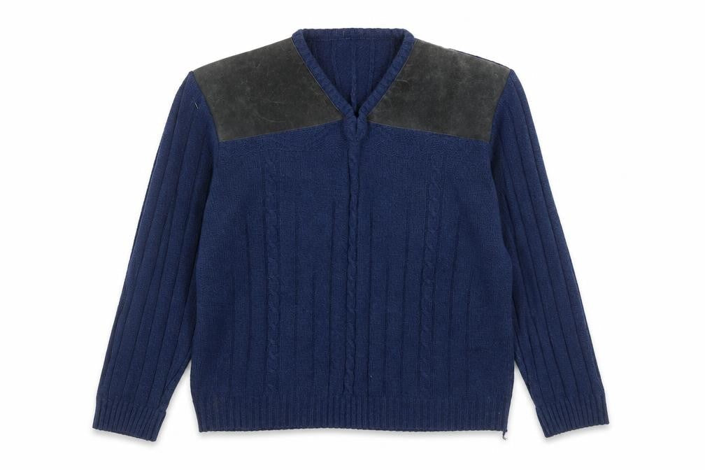 Mens UK Size XL BHS Blue Pullover Jumper