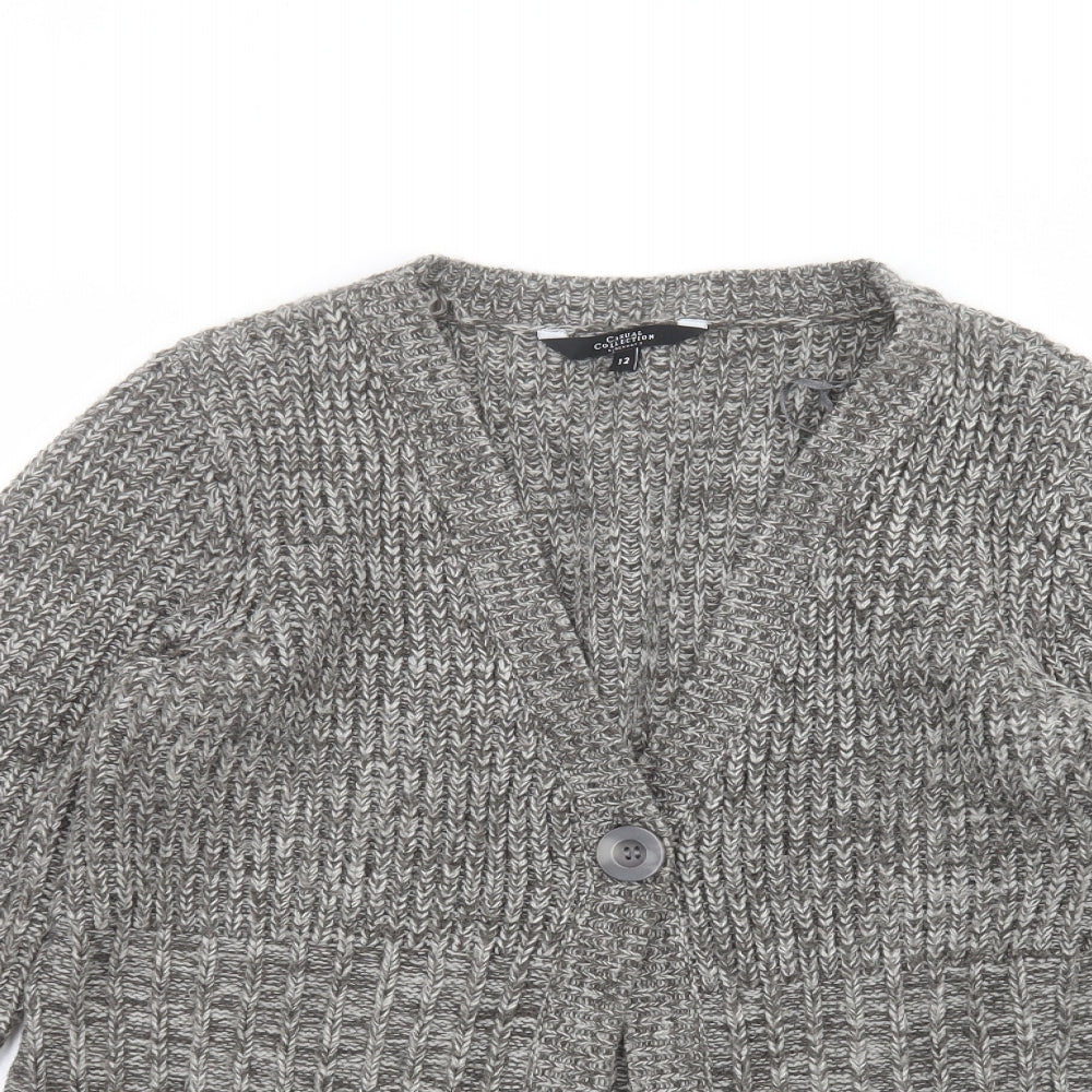 Womens UK Size 12 Debinhams Grey Jacket