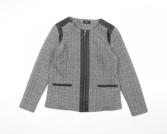 Klass Womens Grey   Jacket  Size 12