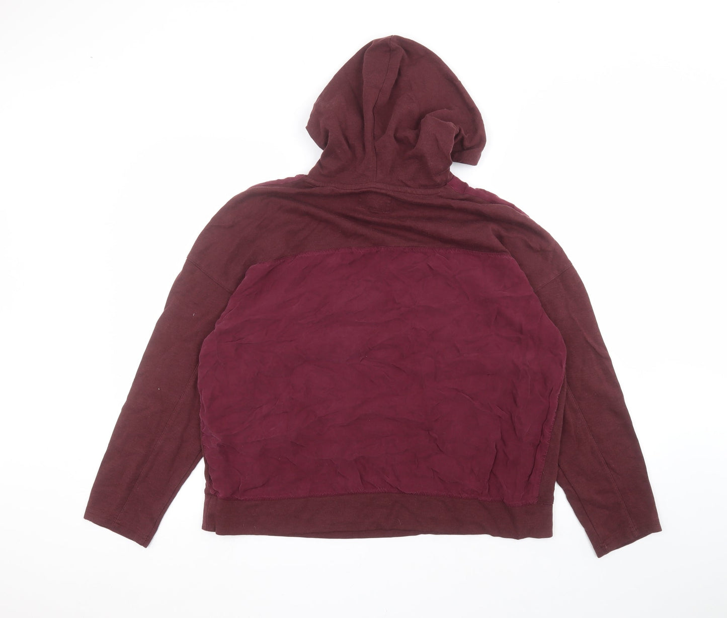 Womens UK Size L NEXT Red Pullover Hoodie