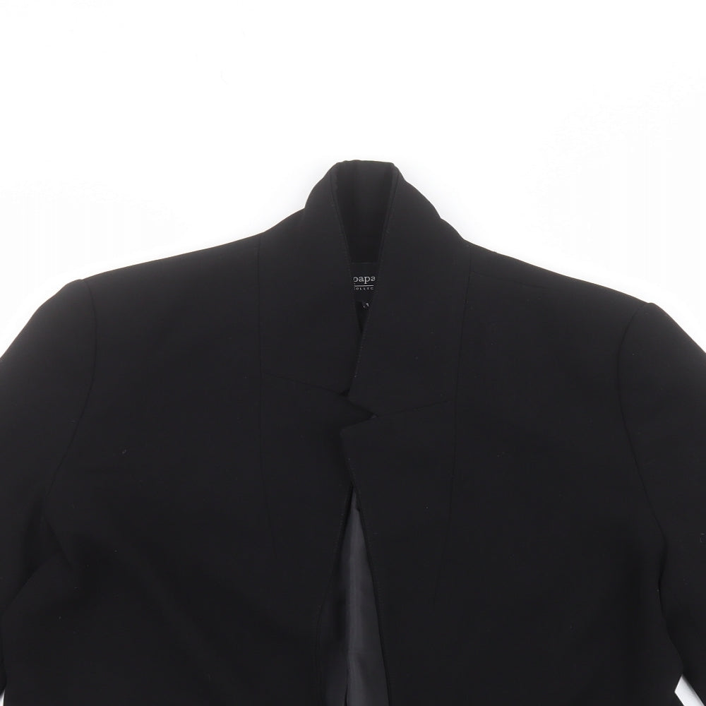 Papaya Womens Black   Jacket  Size 14