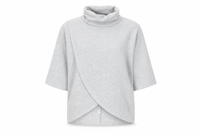 Womens UK Size L Preworn Grey Pullover Jumper