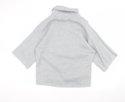 Womens UK Size L Preworn Grey Pullover Jumper