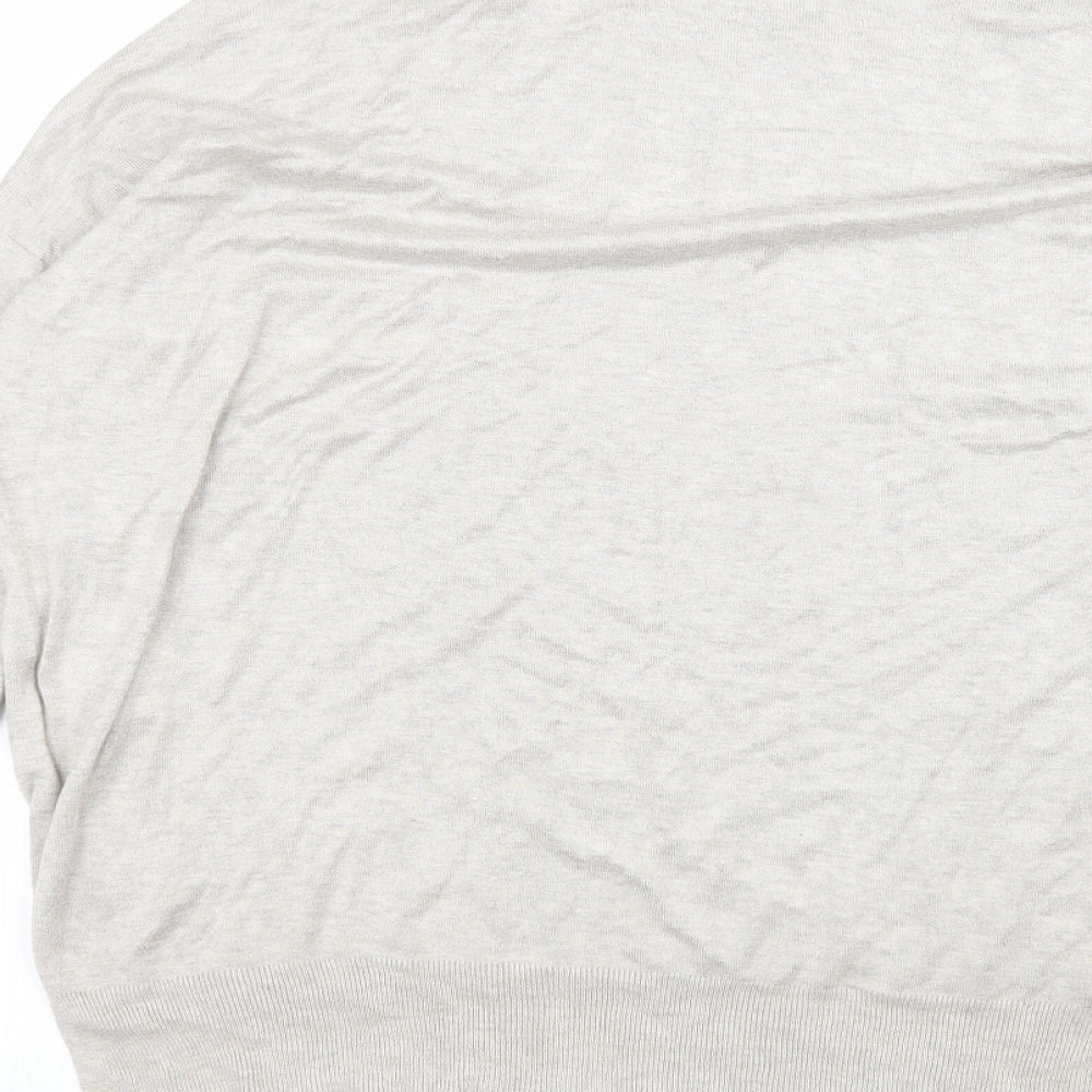 Womens UK Size 14 Atmosphere Beige Basic T-Shirt