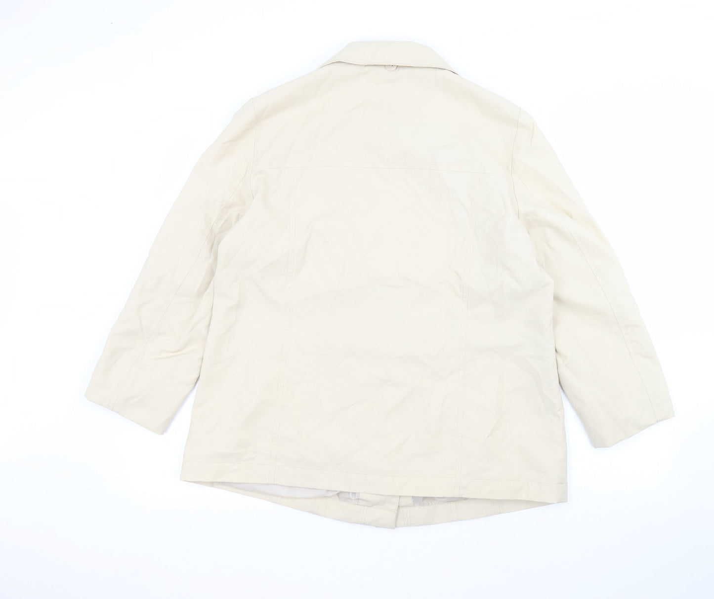 Womens UK Size 14 Classic Beige Jacket