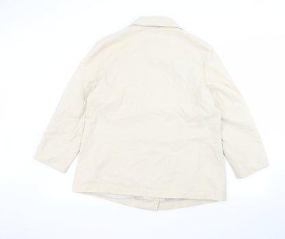 Womens UK Size 14 Classic Beige Jacket