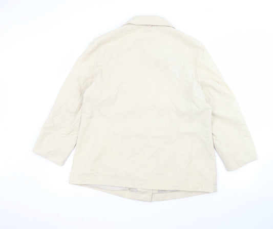 Classic Womens Beige   Jacket  Size 14