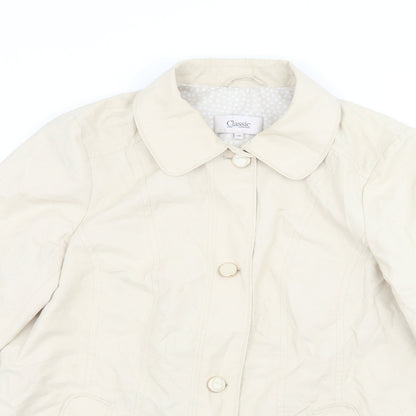 Womens UK Size 14 Classic Beige Jacket